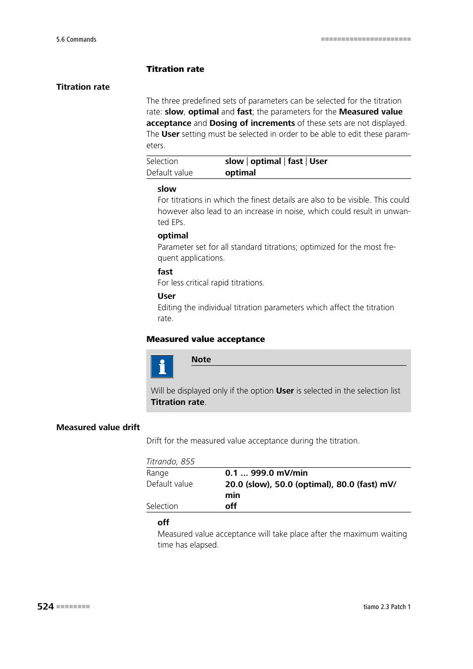 Metrohm tiamo 2.3 Patch 1 User Manual | Page 540 / 1702