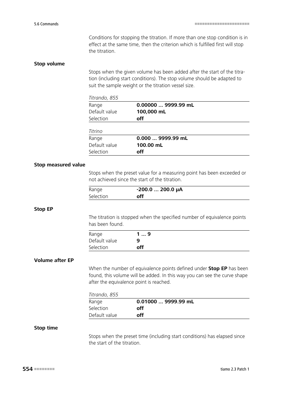 Metrohm tiamo 2.3 Patch 1 User Manual | Page 570 / 1702