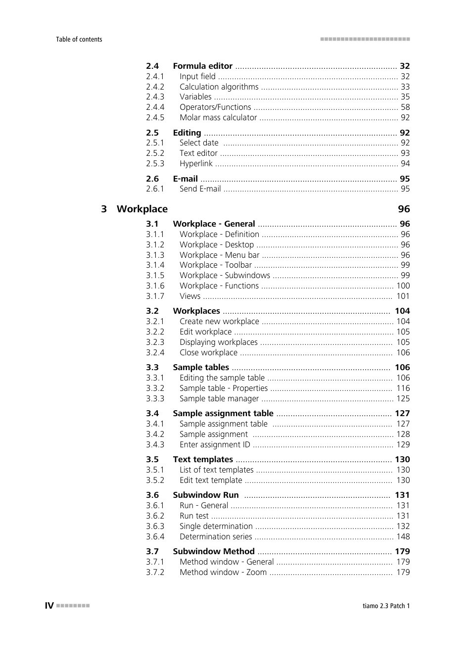 Metrohm tiamo 2.3 Patch 1 User Manual | Page 6 / 1702