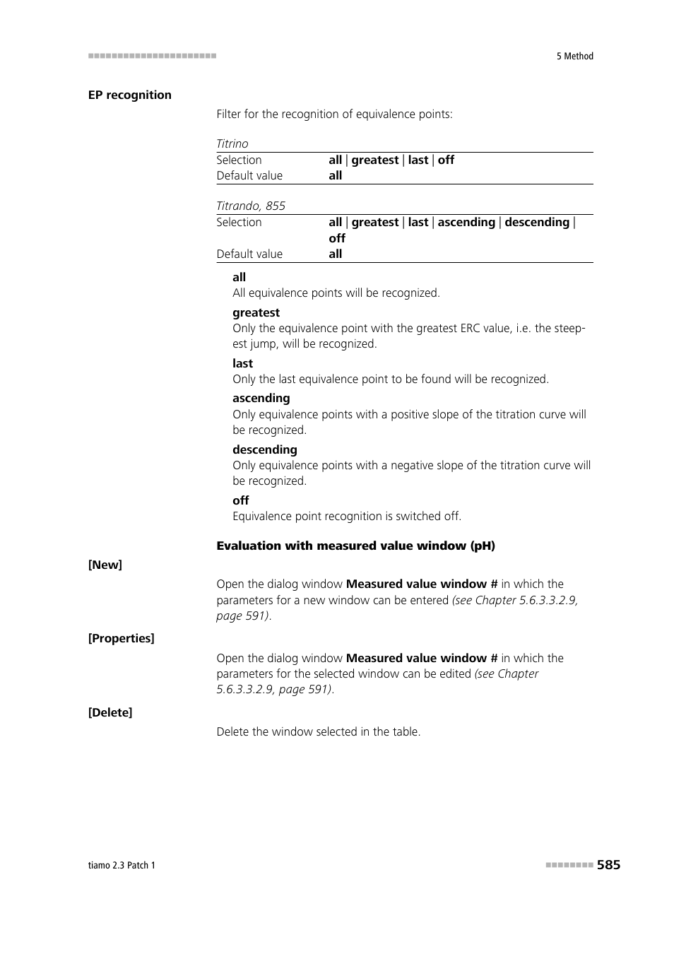 Metrohm tiamo 2.3 Patch 1 User Manual | Page 601 / 1702