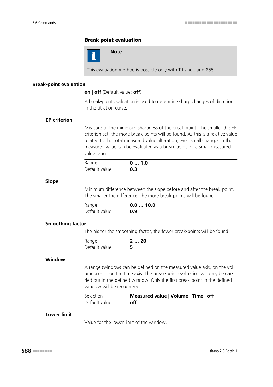 Metrohm tiamo 2.3 Patch 1 User Manual | Page 604 / 1702