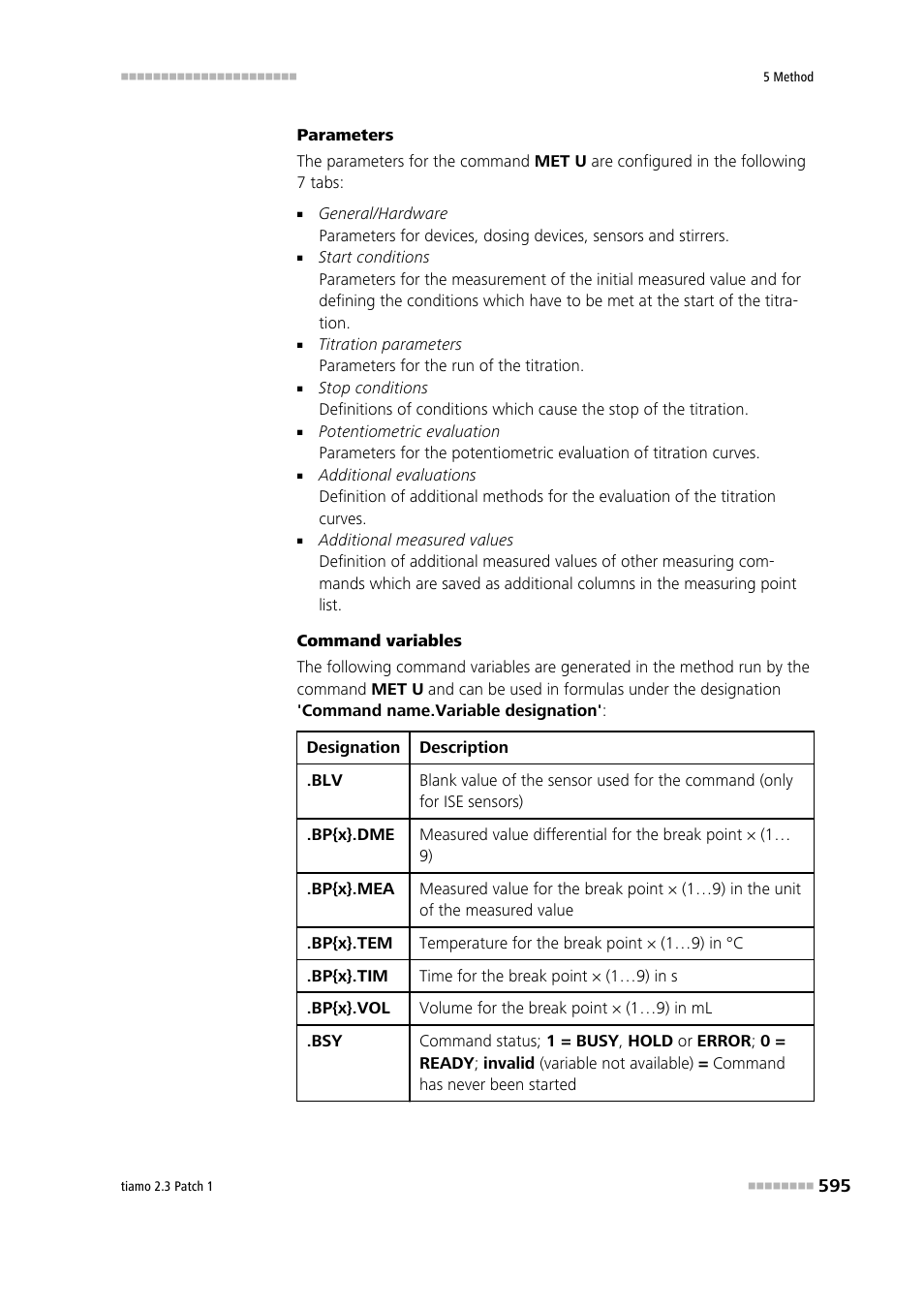 Metrohm tiamo 2.3 Patch 1 User Manual | Page 611 / 1702