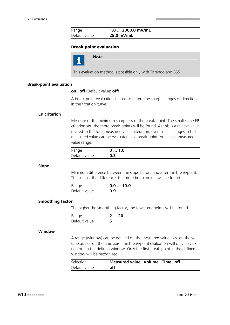 Metrohm tiamo 2.3 Patch 1 User Manual | Page 630 / 1702