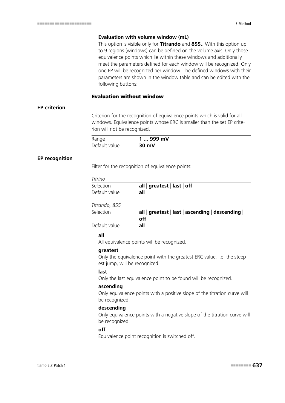 Metrohm tiamo 2.3 Patch 1 User Manual | Page 653 / 1702