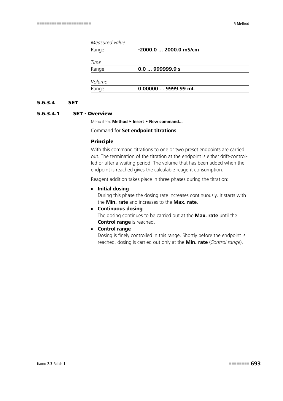 4 set, 1 set - overview | Metrohm tiamo 2.3 Patch 1 User Manual | Page 709 / 1702
