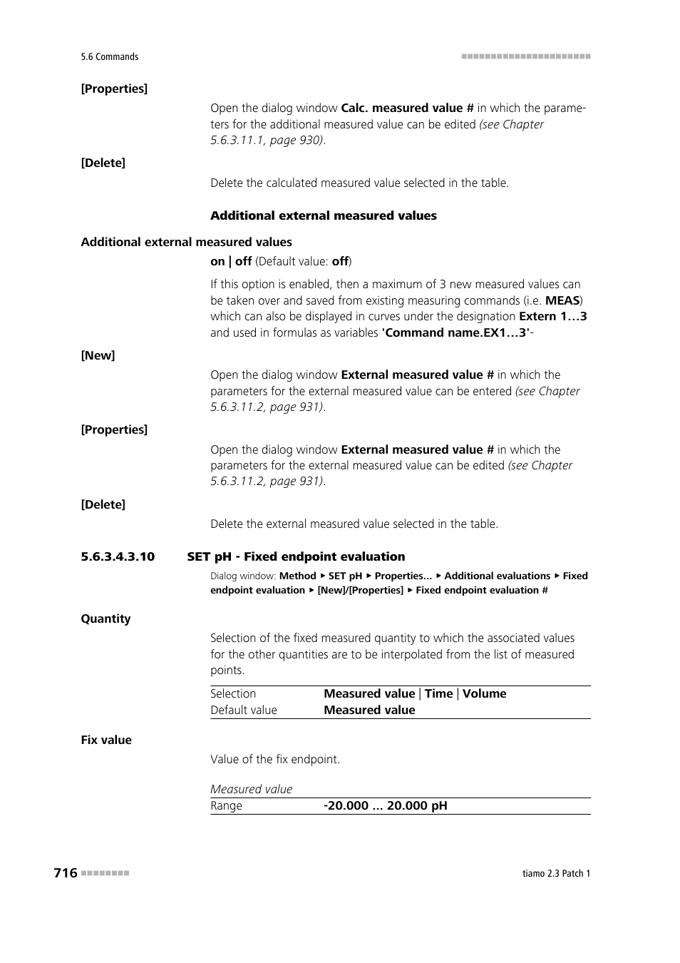 10 set ph - fixed endpoint evaluation | Metrohm tiamo 2.3 Patch 1 User Manual | Page 732 / 1702