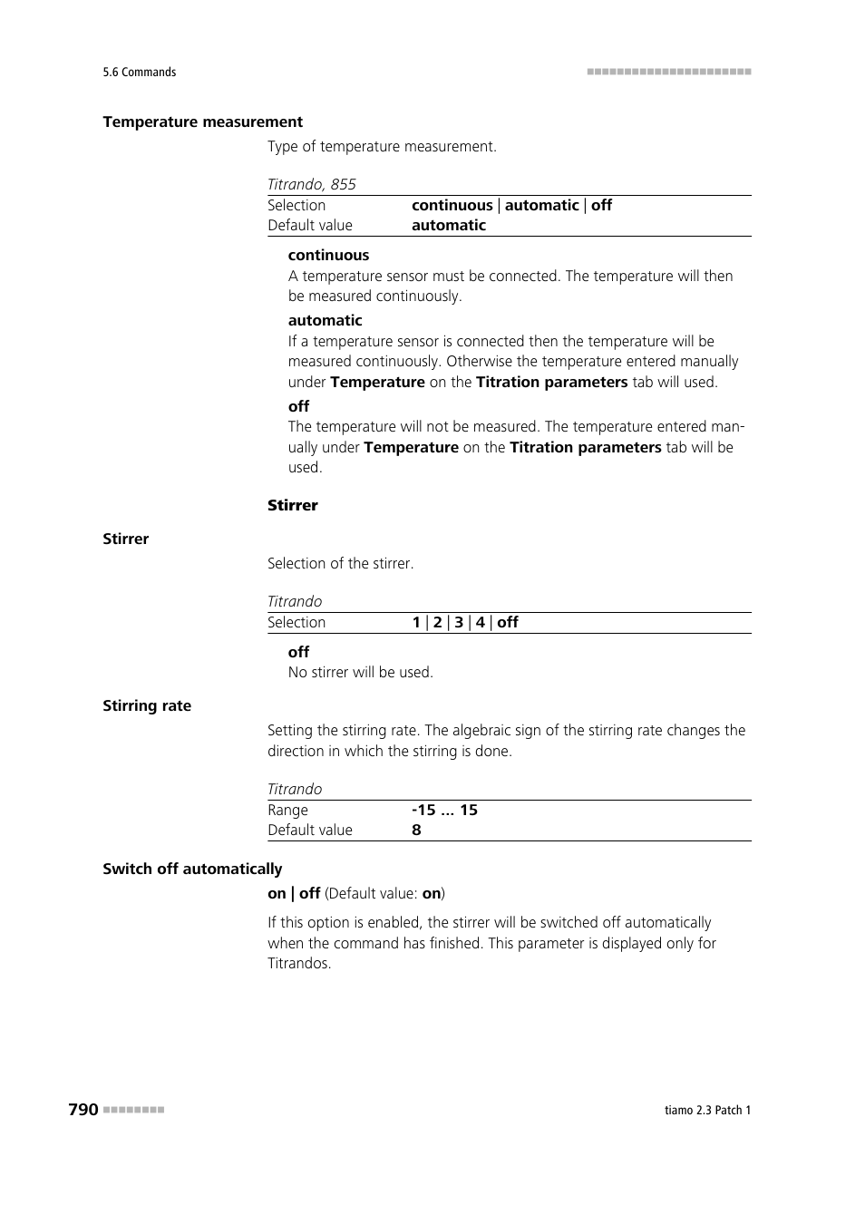 Metrohm tiamo 2.3 Patch 1 User Manual | Page 806 / 1702
