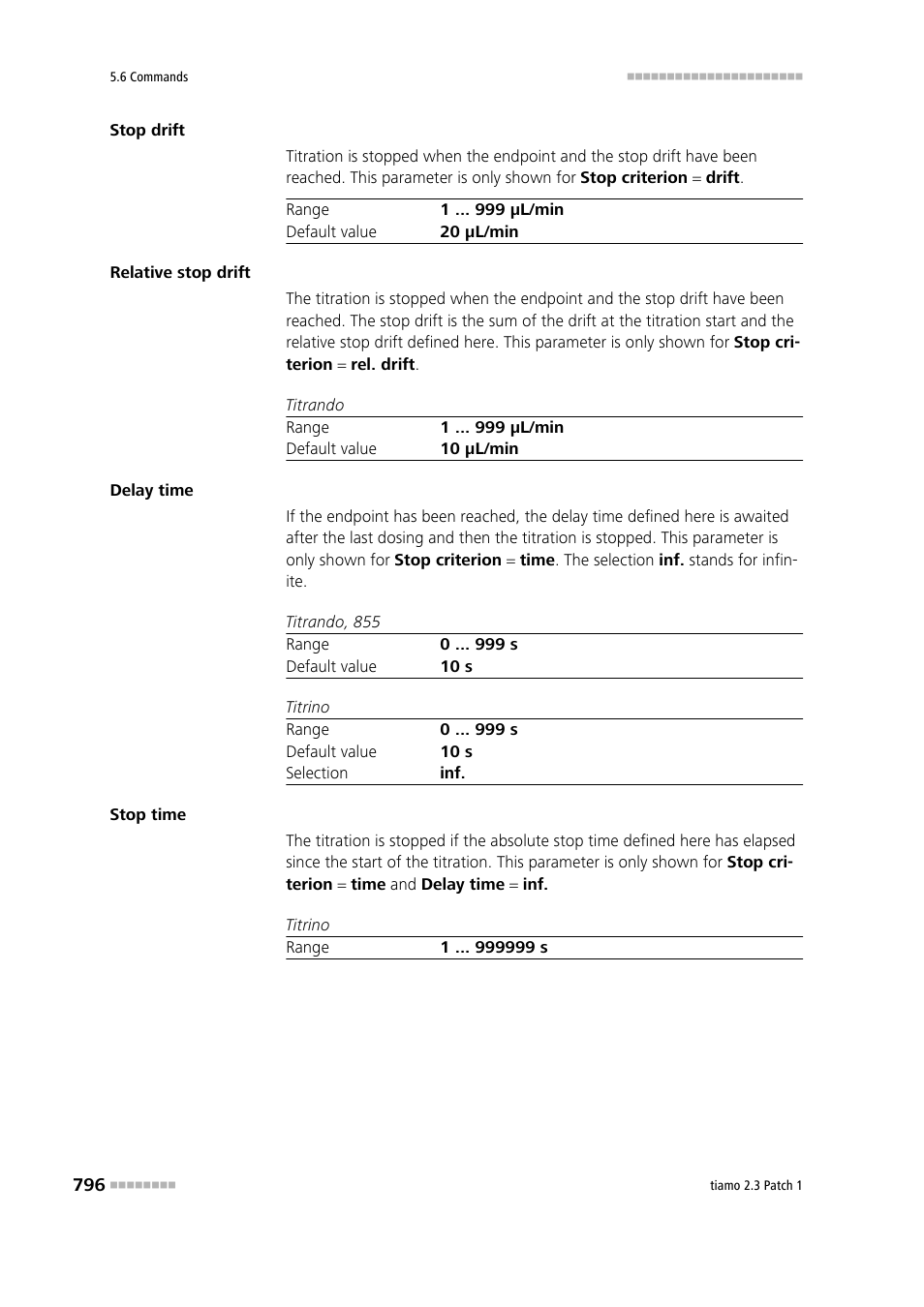 Metrohm tiamo 2.3 Patch 1 User Manual | Page 812 / 1702