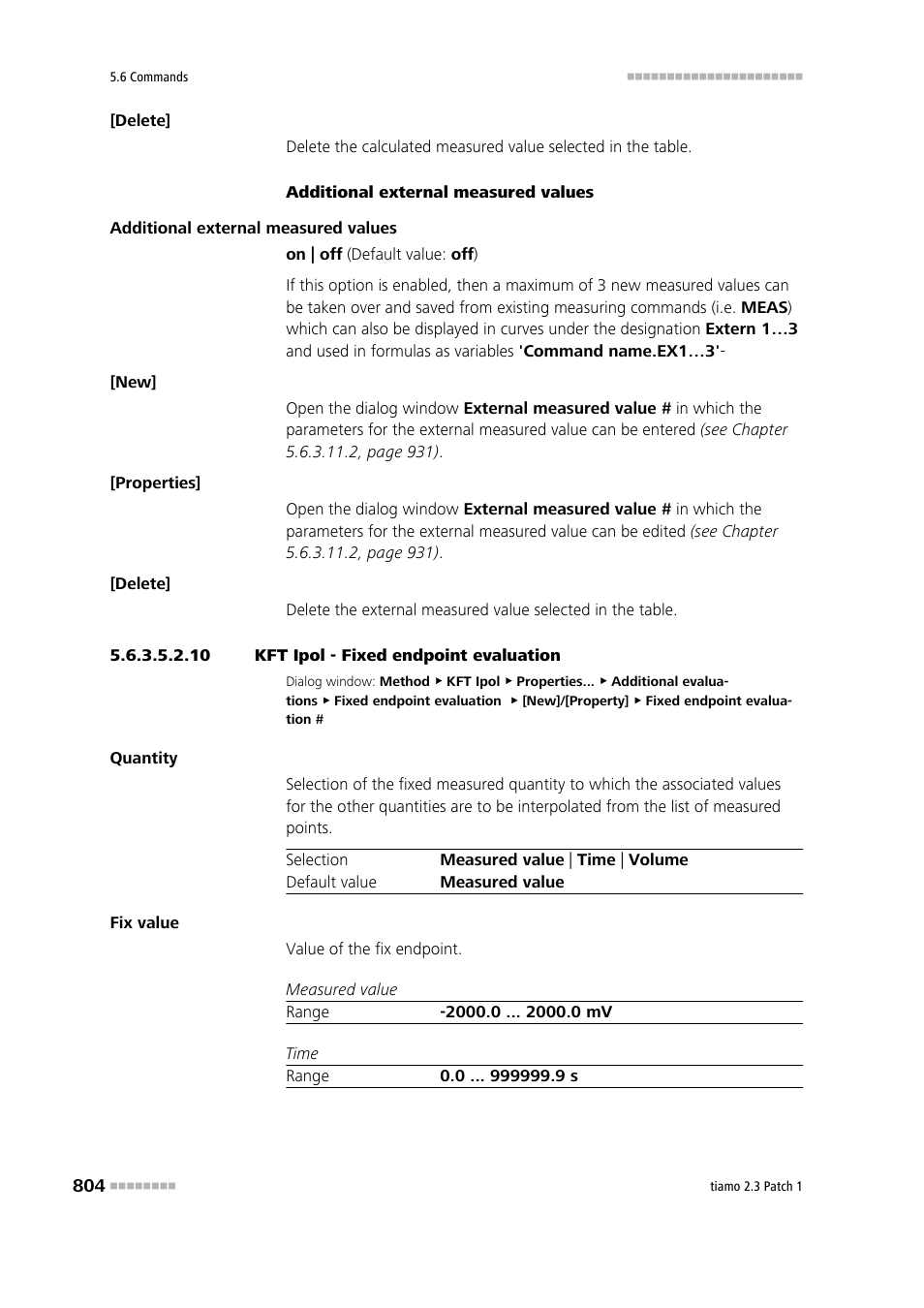 10 kft ipol - fixed endpoint evaluation | Metrohm tiamo 2.3 Patch 1 User Manual | Page 820 / 1702