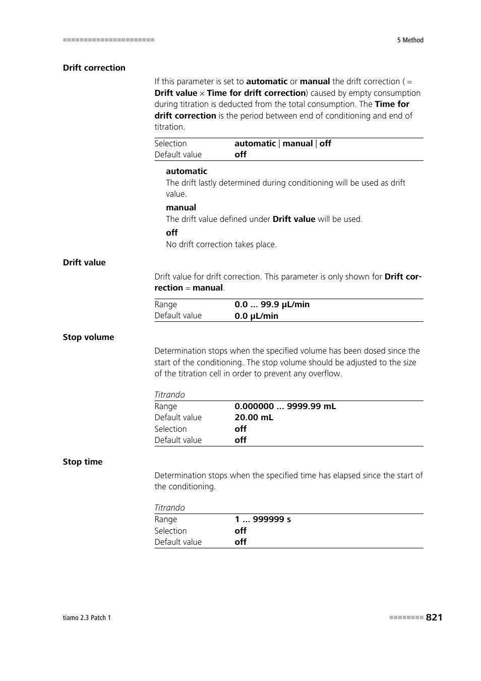 Metrohm tiamo 2.3 Patch 1 User Manual | Page 837 / 1702