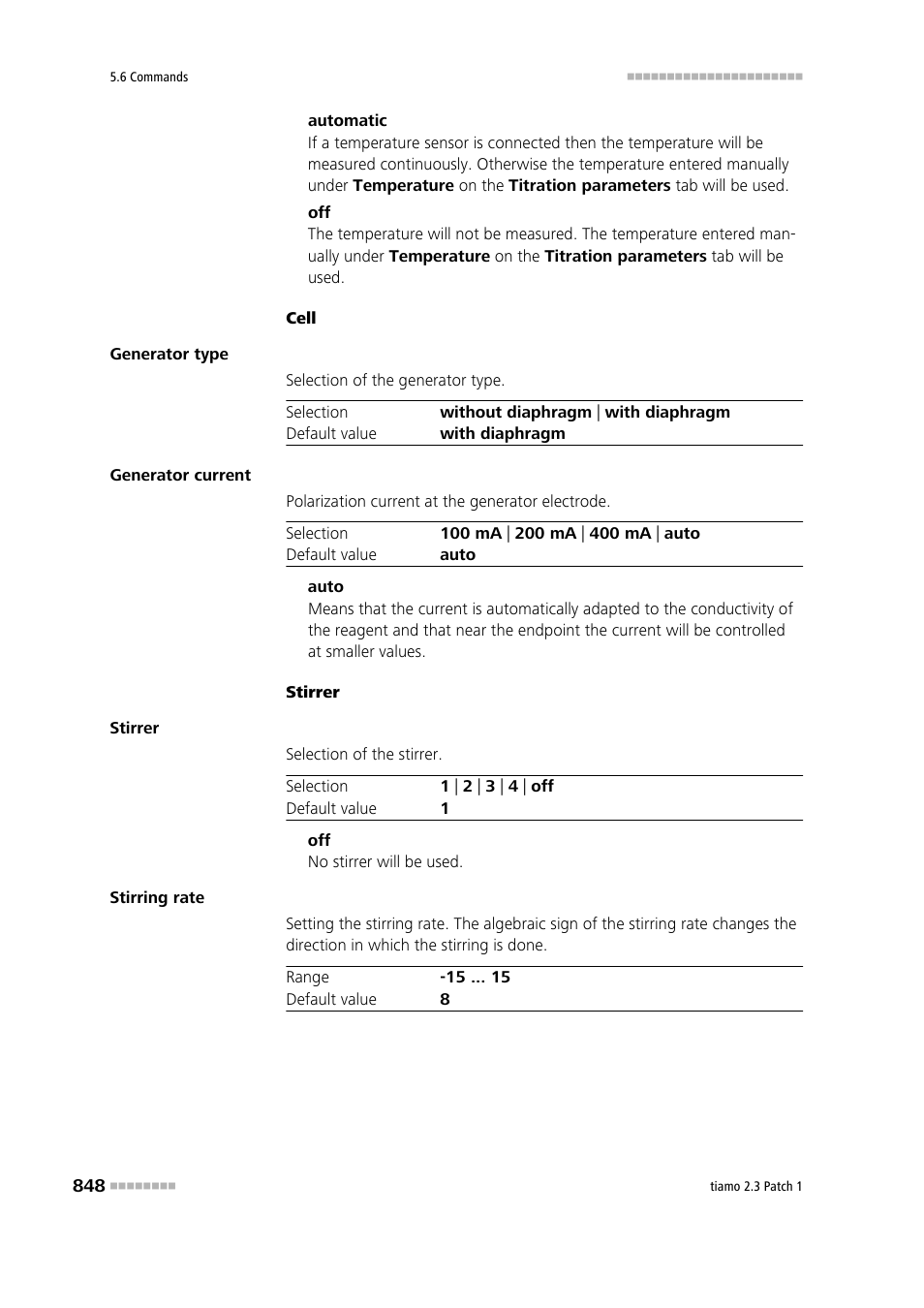 Metrohm tiamo 2.3 Patch 1 User Manual | Page 864 / 1702