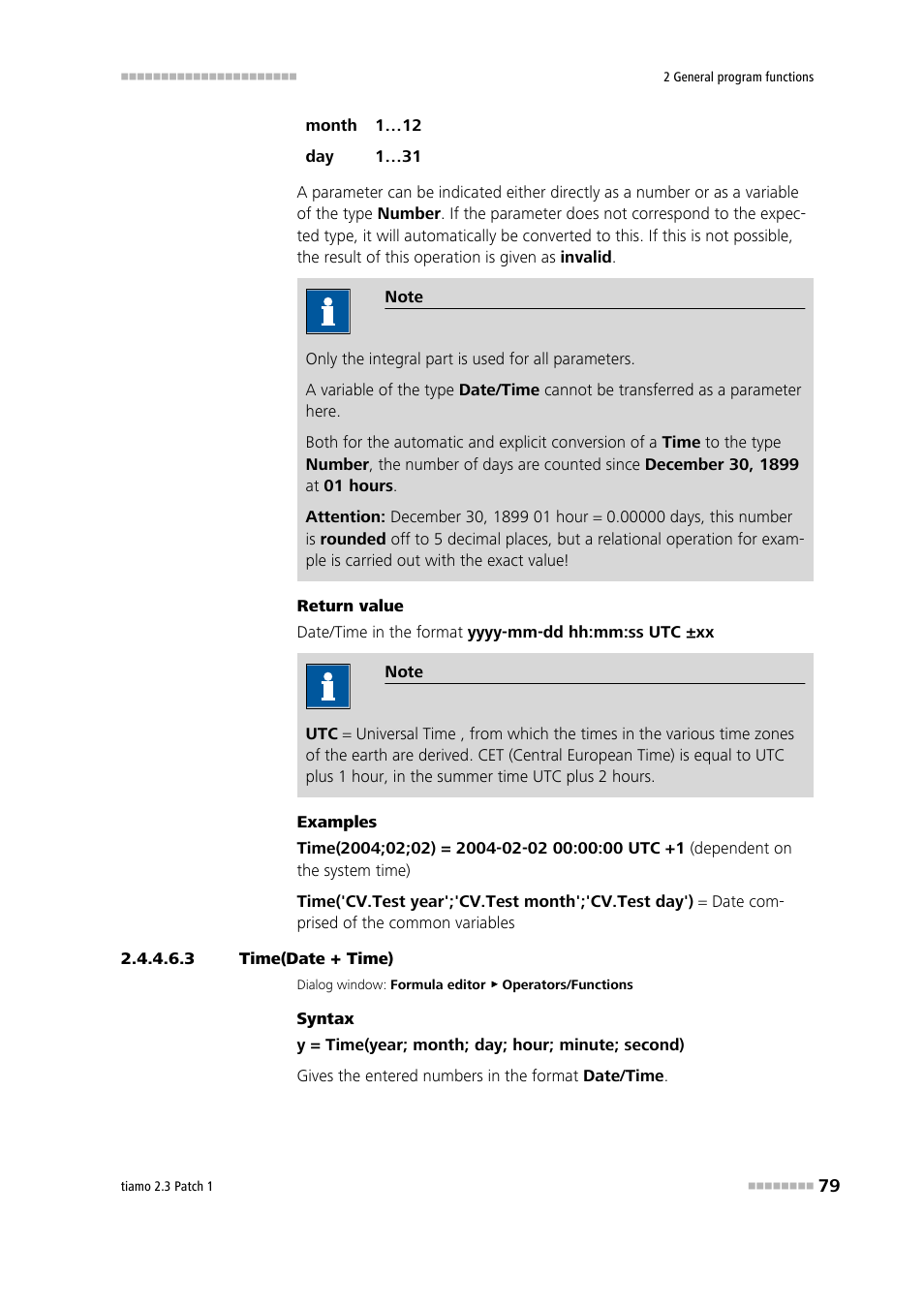 3 time(date + time), Time(date+time) | Metrohm tiamo 2.3 Patch 1 User Manual | Page 95 / 1702