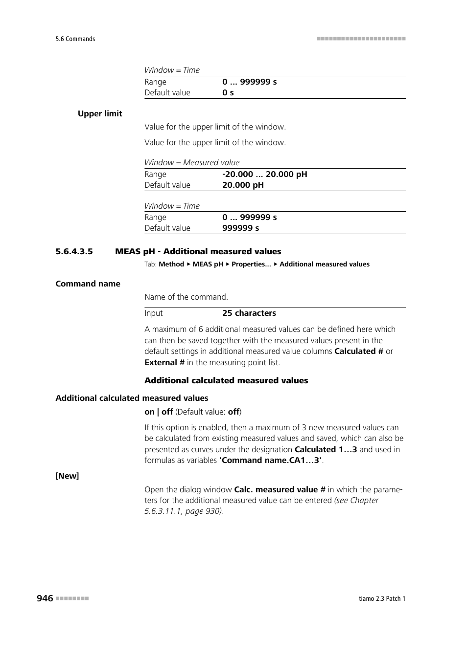 5 meas ph - additional measured values | Metrohm tiamo 2.3 Patch 1 User Manual | Page 962 / 1702