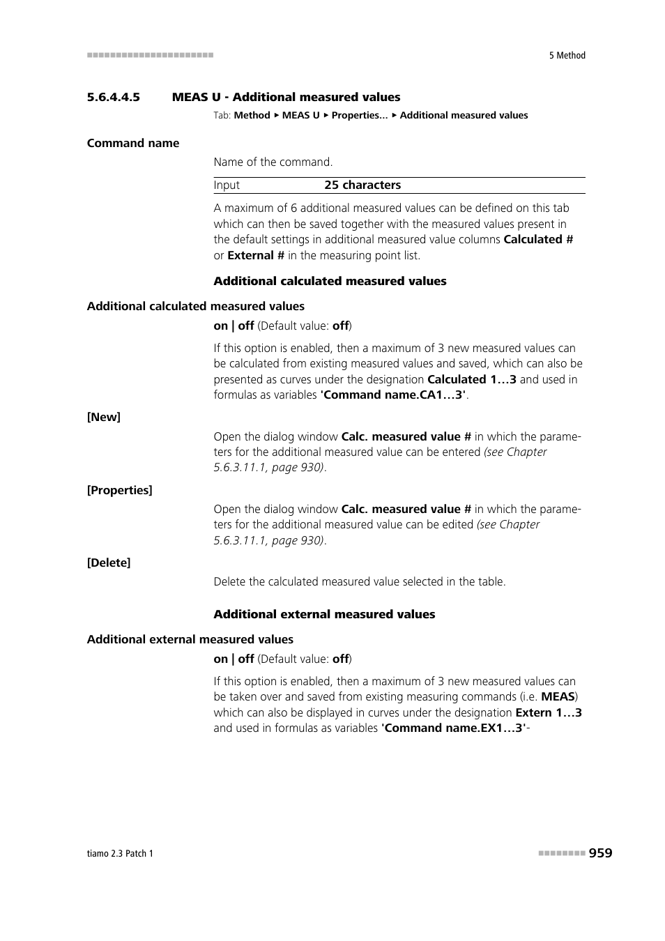 5 meas u - additional measured values, Additional measured values | Metrohm tiamo 2.3 Patch 1 User Manual | Page 975 / 1702