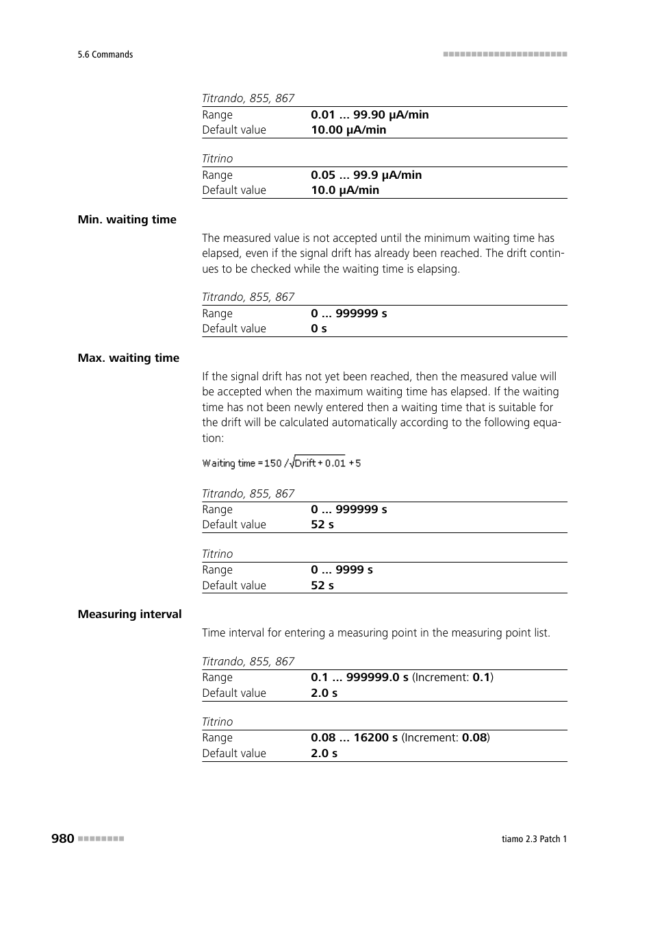 Metrohm tiamo 2.3 Patch 1 User Manual | Page 996 / 1702