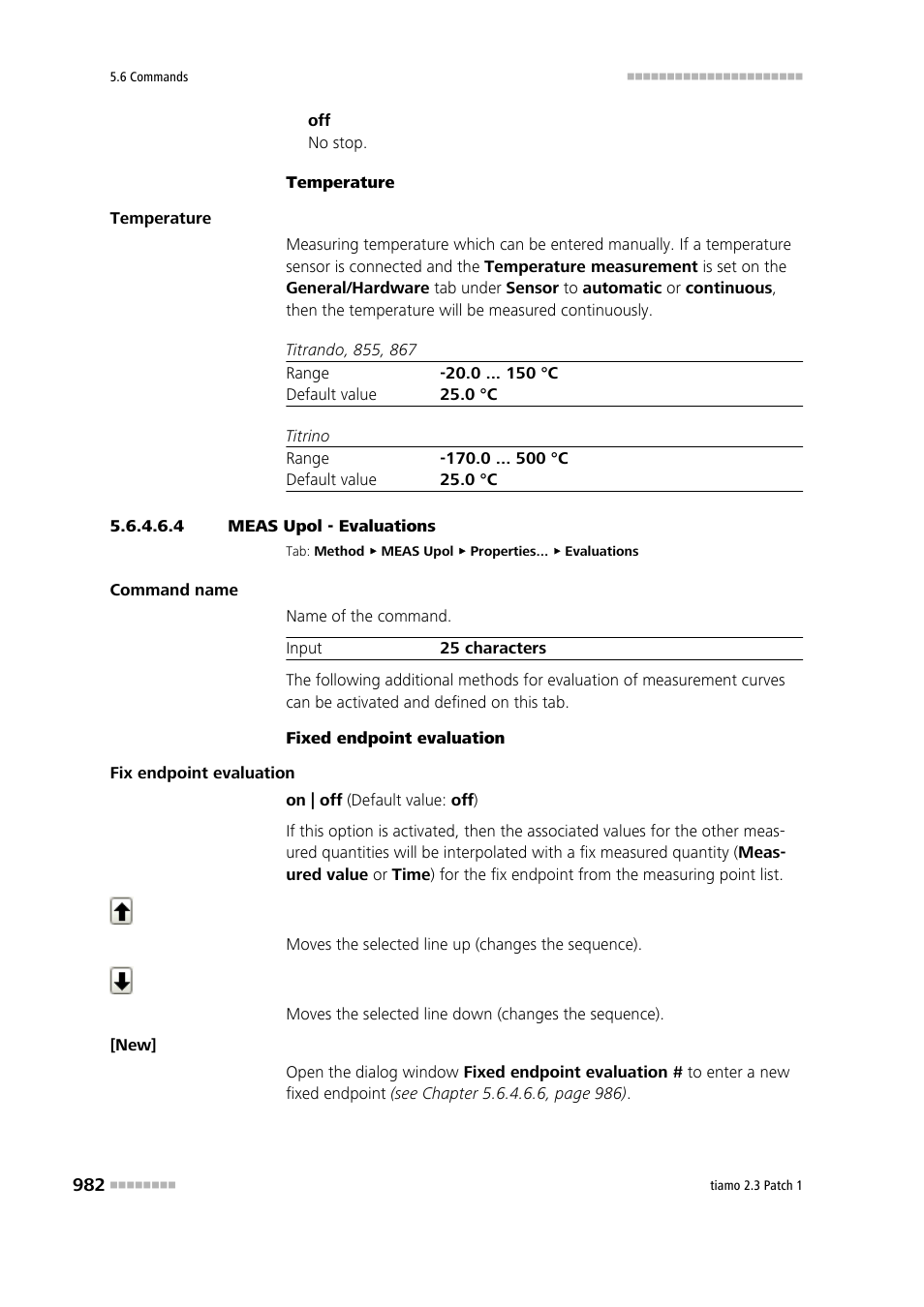 4 meas upol - evaluations, Evaluations | Metrohm tiamo 2.3 Patch 1 User Manual | Page 998 / 1702