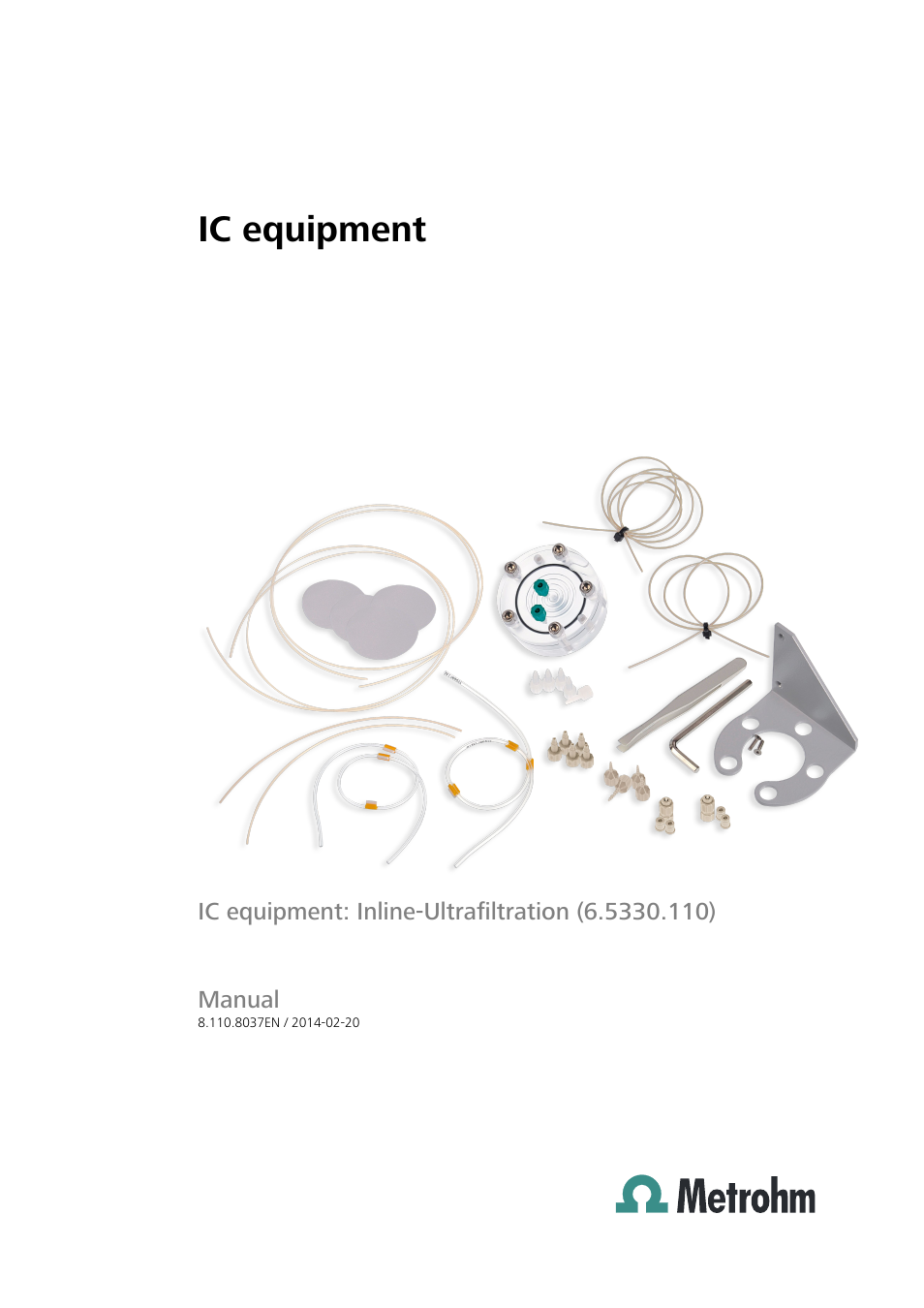 Metrohm Inline-Ultrafiltration User Manual | 31 pages