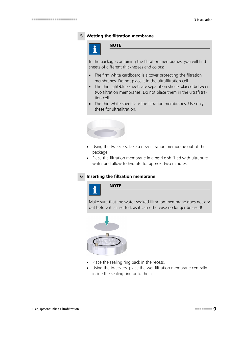 Metrohm Inline-Ultrafiltration User Manual | Page 15 / 31