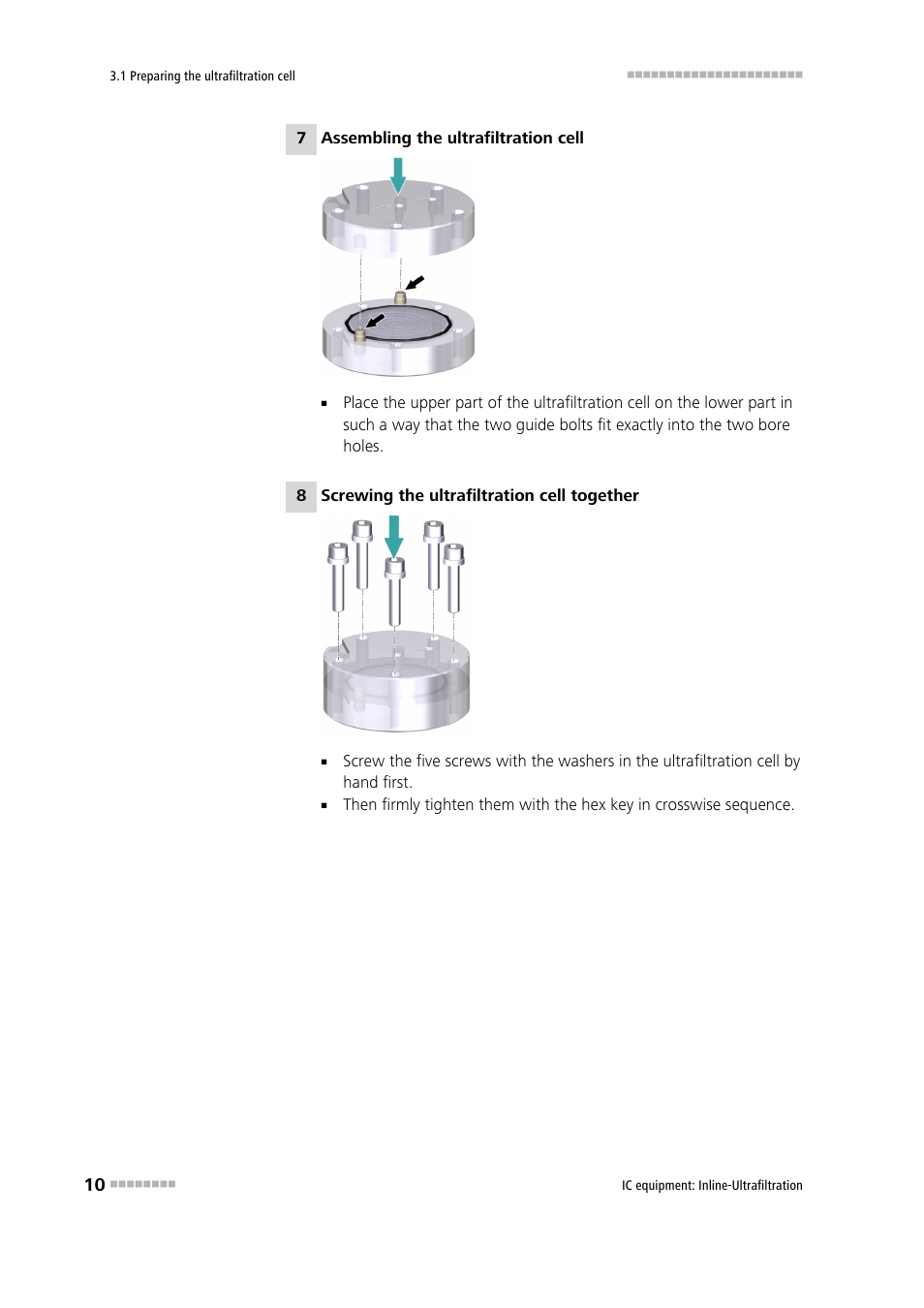 Metrohm Inline-Ultrafiltration User Manual | Page 16 / 31