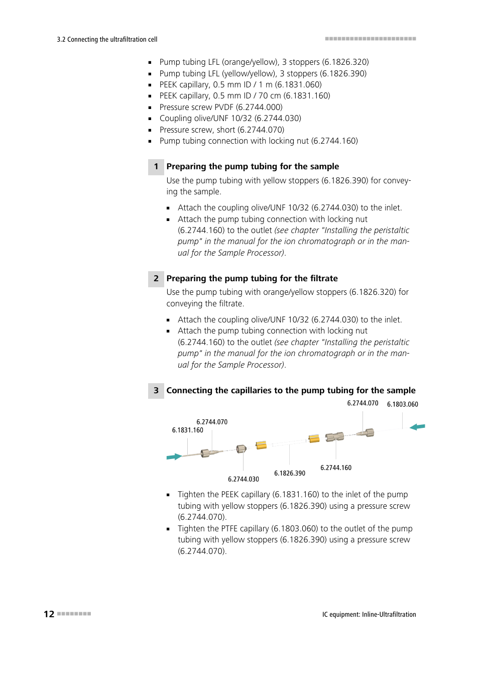 Metrohm Inline-Ultrafiltration User Manual | Page 18 / 31