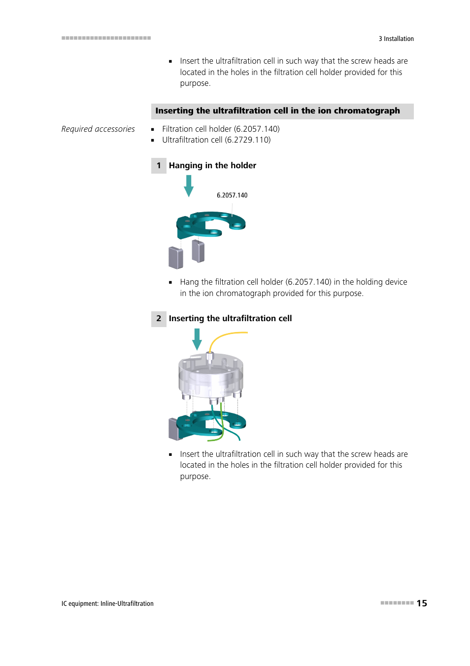 Metrohm Inline-Ultrafiltration User Manual | Page 21 / 31