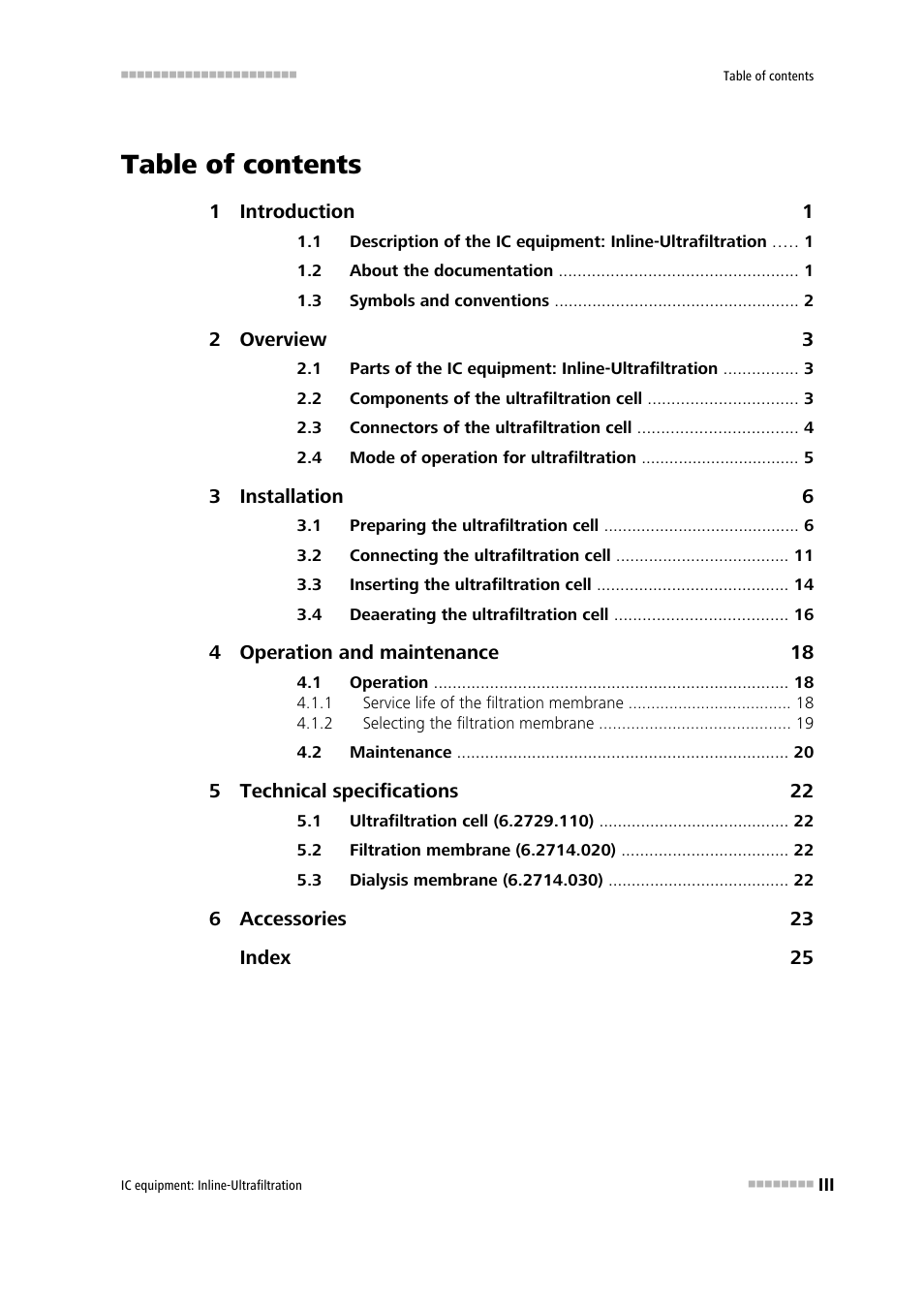 Metrohm Inline-Ultrafiltration User Manual | Page 5 / 31
