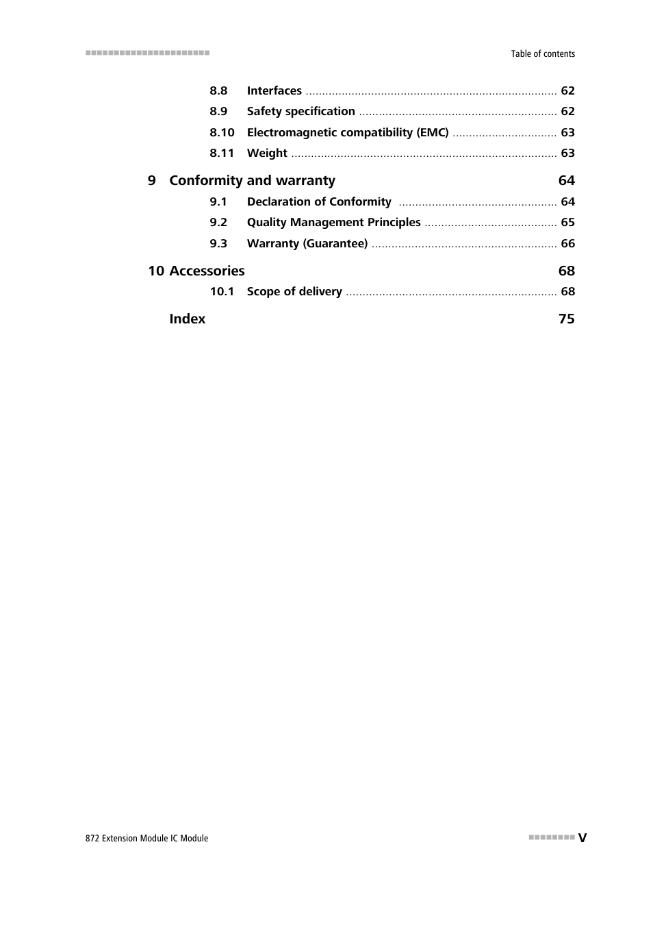 Metrohm 872 Extension Module User Manual | Page 7 / 84