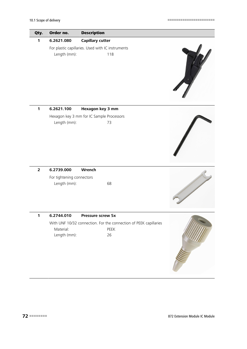 Metrohm 872 Extension Module User Manual | Page 80 / 84