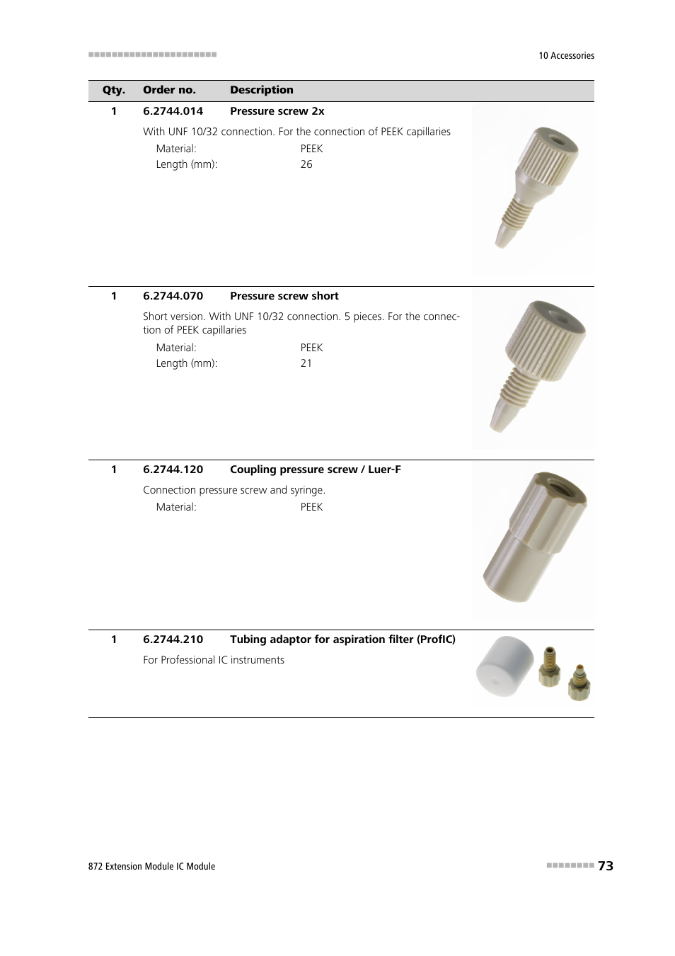 Metrohm 872 Extension Module User Manual | Page 81 / 84