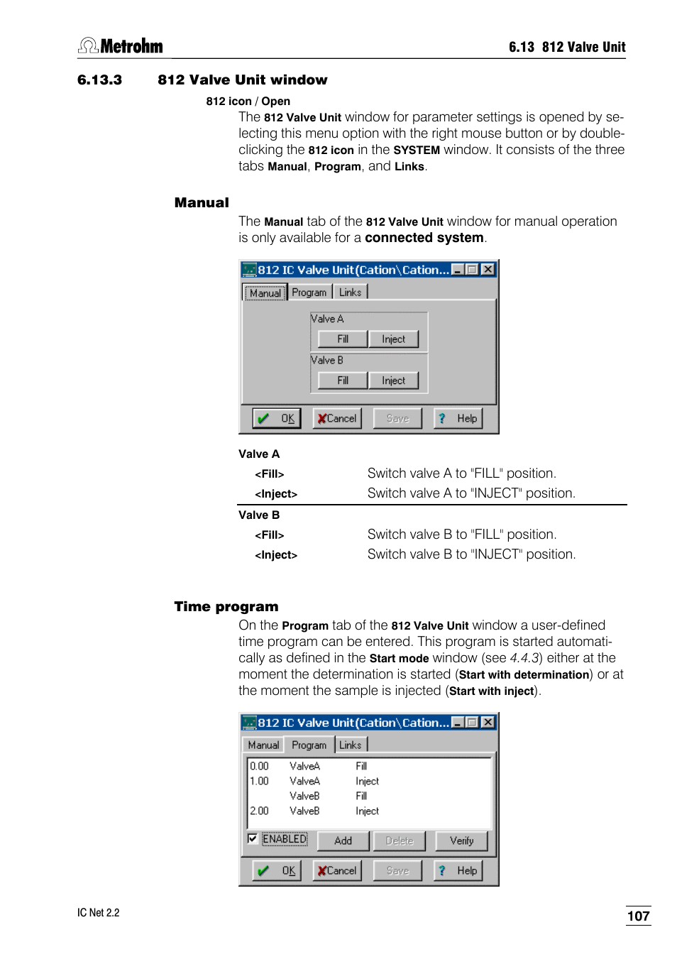 3 812 valve unit window | Metrohm IC Net 2.2 User Manual | Page 115 / 249