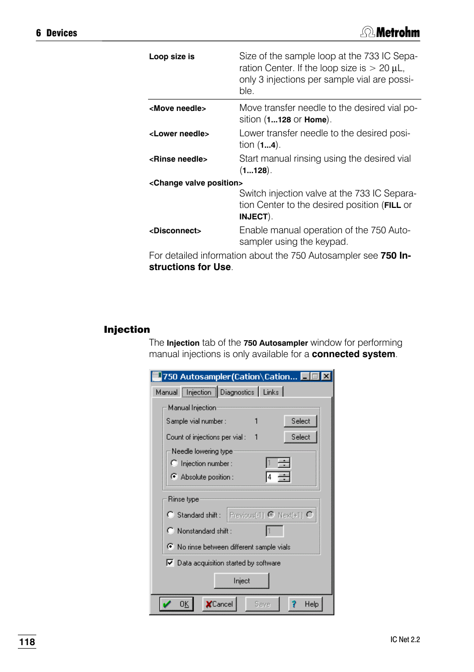 Metrohm IC Net 2.2 User Manual | Page 126 / 249