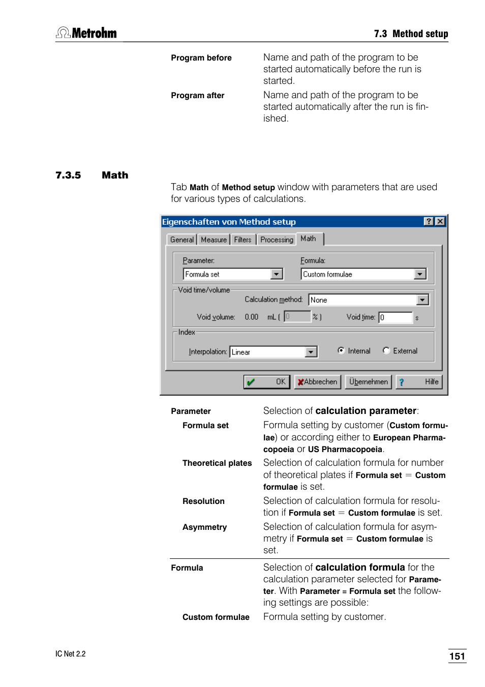 5 math | Metrohm IC Net 2.2 User Manual | Page 159 / 249