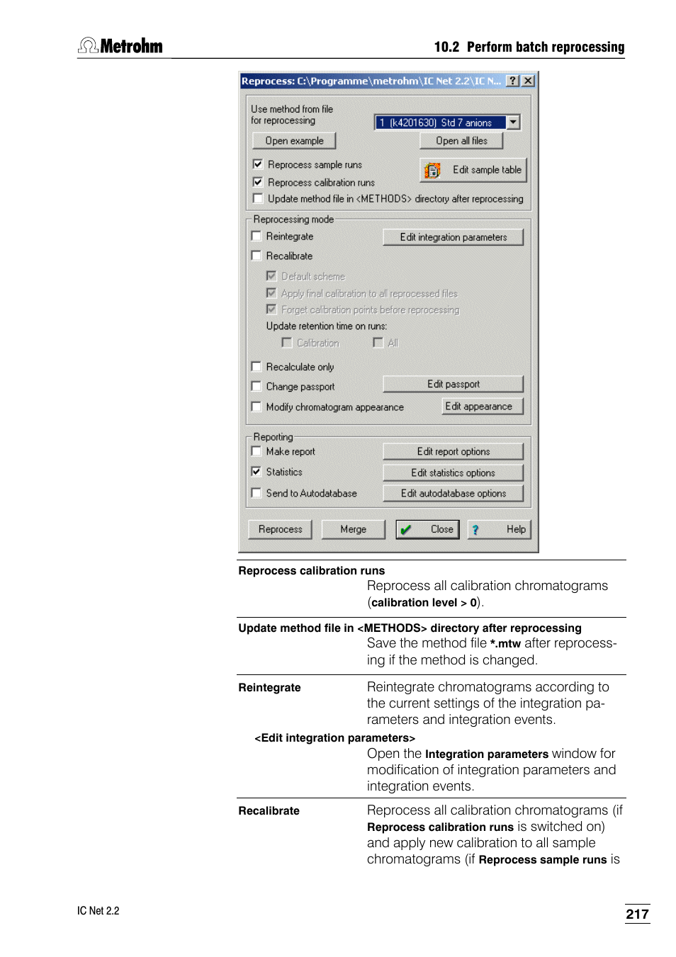 Metrohm IC Net 2.2 User Manual | Page 225 / 249