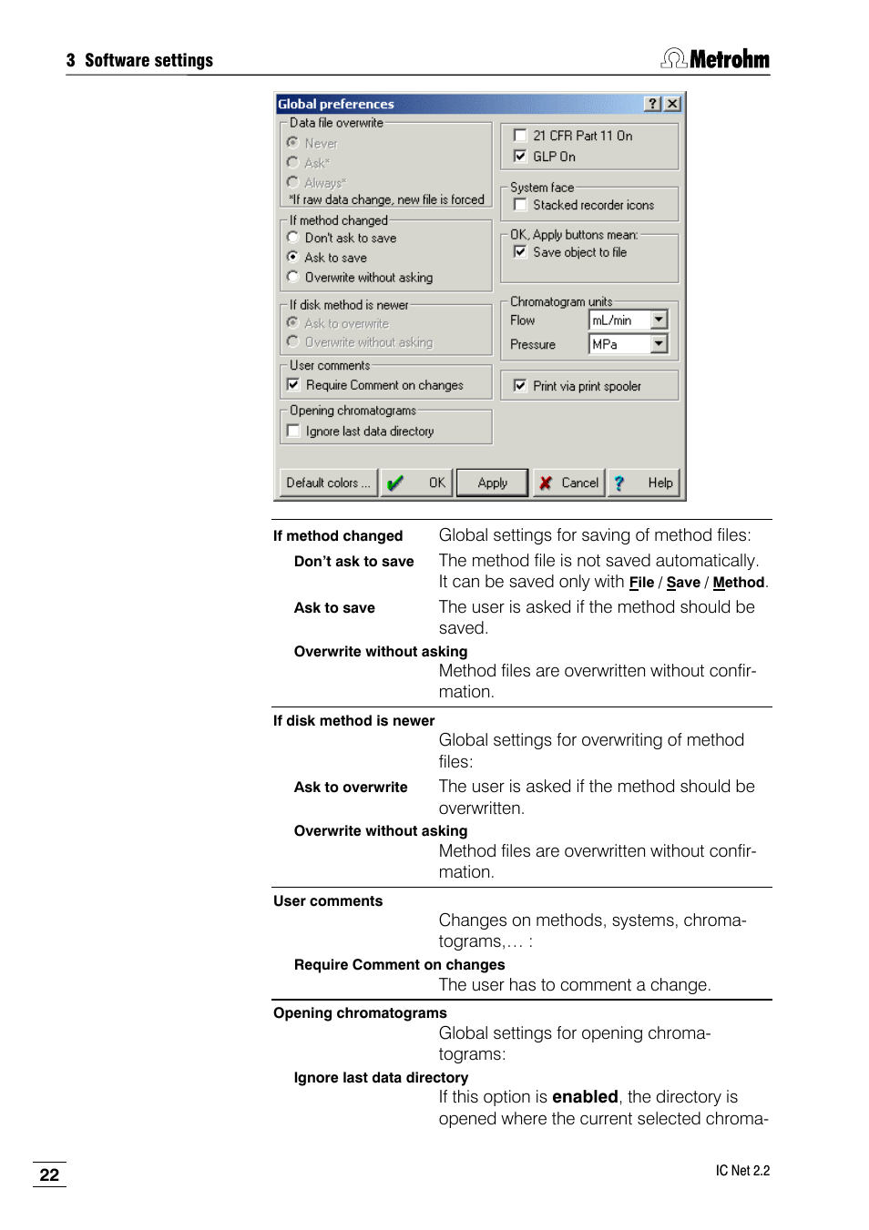 Metrohm IC Net 2.2 User Manual | Page 30 / 249