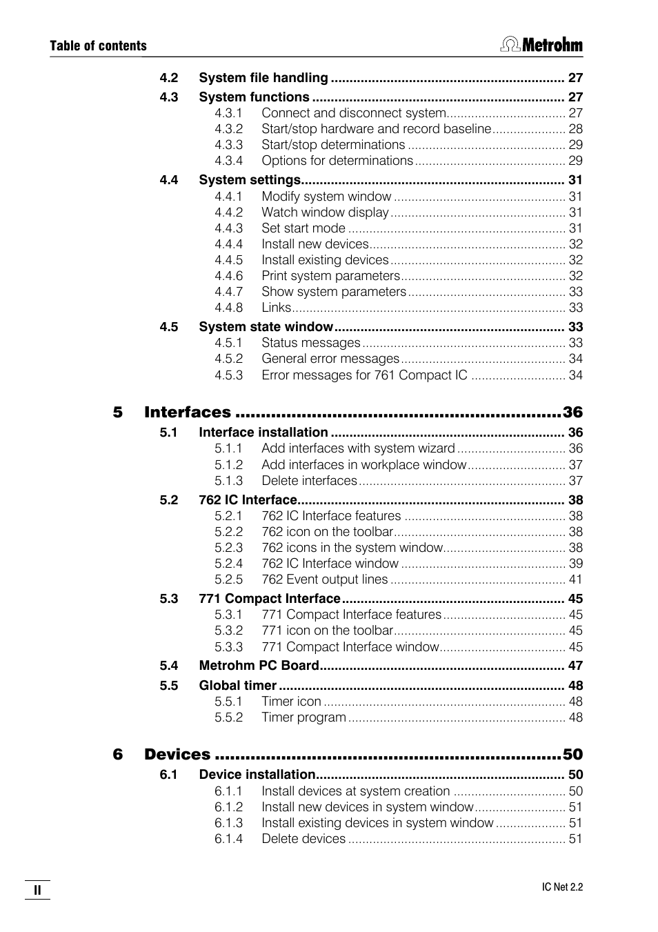 Metrohm IC Net 2.2 User Manual | Page 4 / 249