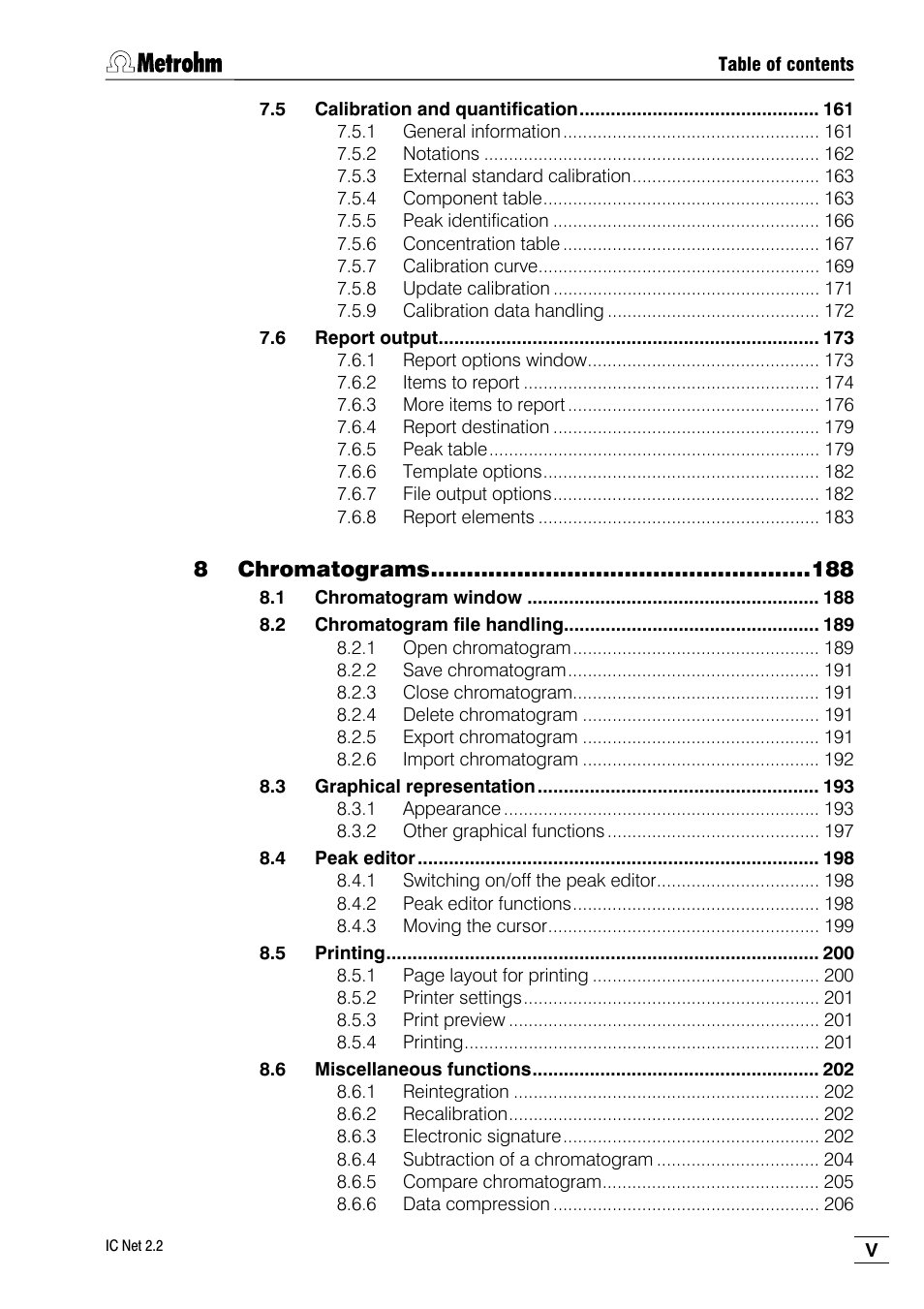 Metrohm IC Net 2.2 User Manual | Page 7 / 249