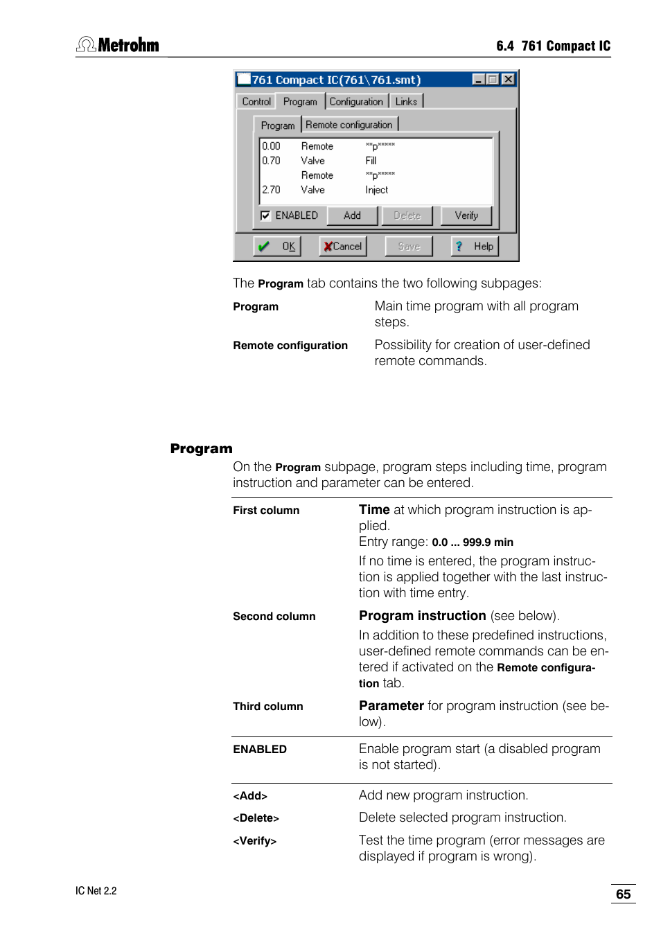 Metrohm IC Net 2.2 User Manual | Page 73 / 249