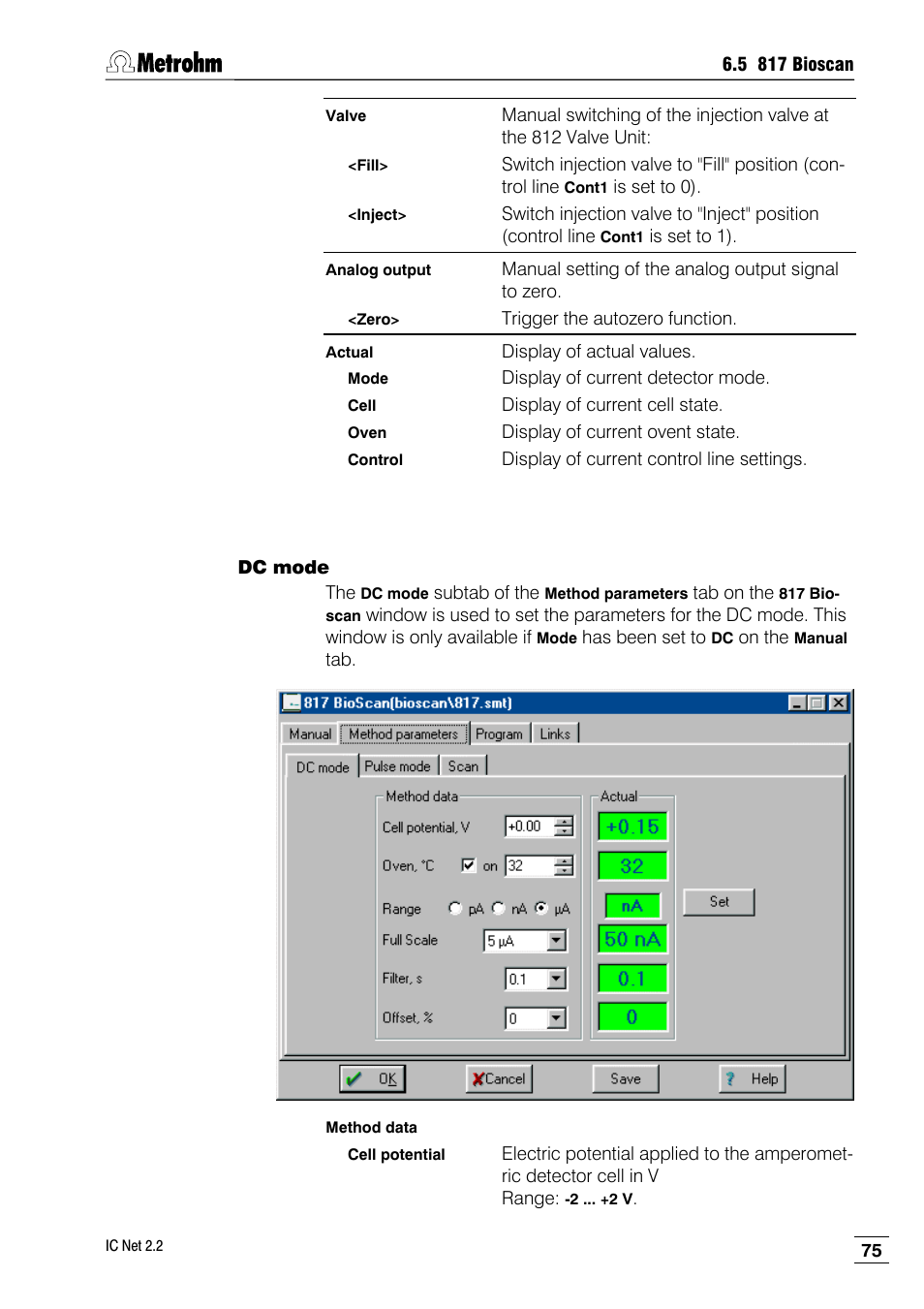 Metrohm IC Net 2.2 User Manual | Page 83 / 249