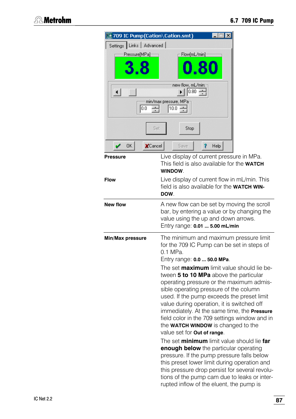 Metrohm IC Net 2.2 User Manual | Page 95 / 249