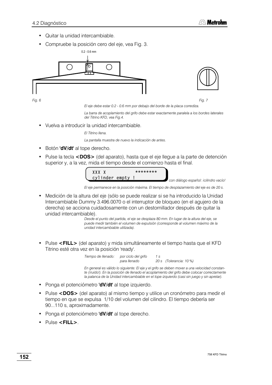 Metrohm 758 KFD Titrino User Manual | Page 156 / 210