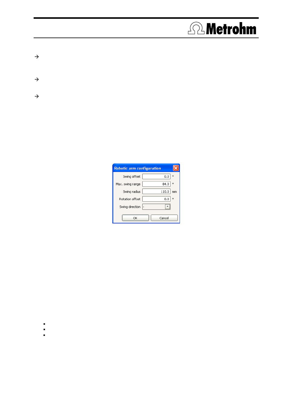 Iguration, 2 configuration of tiamo, 1 devices | 2 swing head configuration, 3 special beaker definition, 4 lift positions | Metrohm TitrIC 4 User Manual | Page 11 / 16