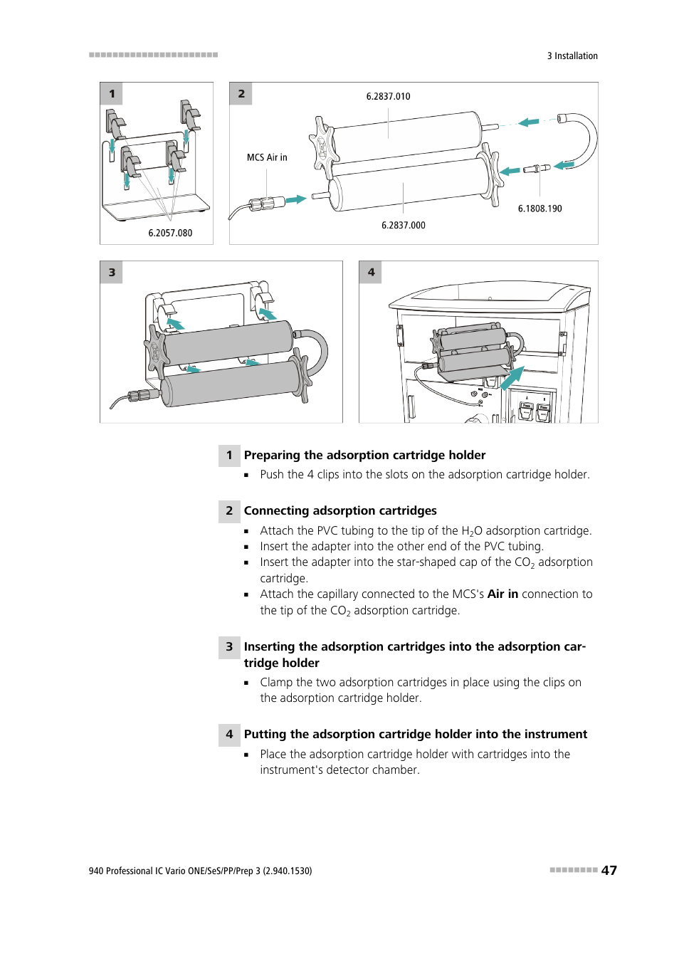 Metrohm 940 Professional IC Vario ONE/SeS/PP/Prep 3 User Manual | Page 57 / 133