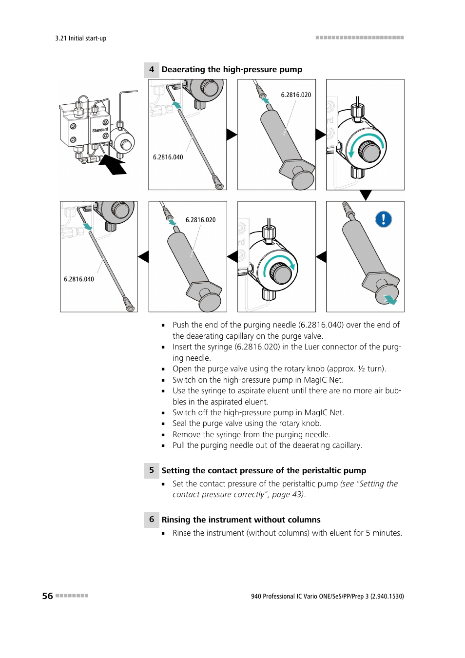 Metrohm 940 Professional IC Vario ONE/SeS/PP/Prep 3 User Manual | Page 66 / 133