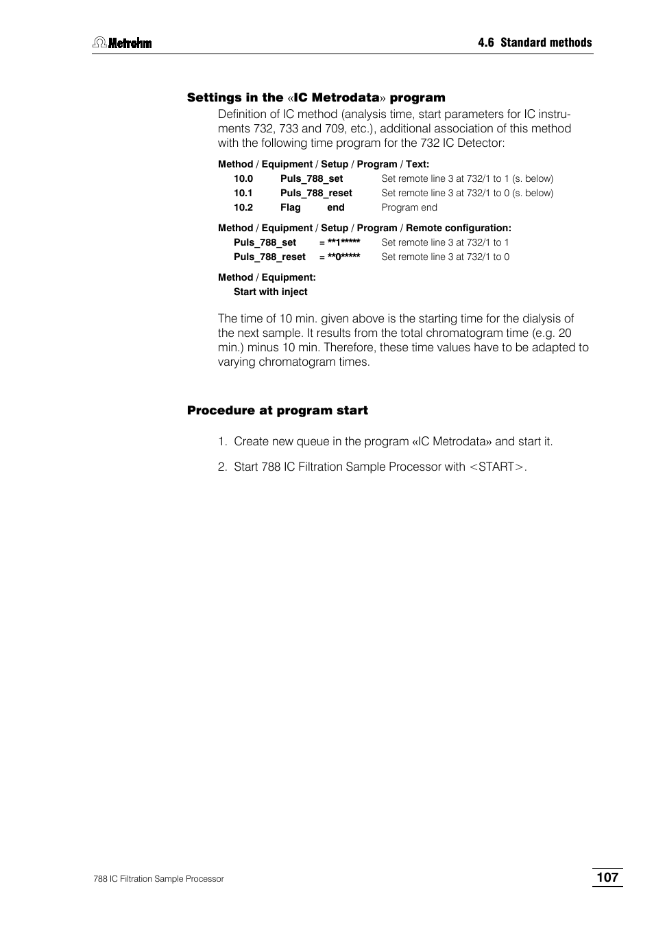 Metrohm 788 IC Filtration Sample Processor User Manual | Page 115 / 173