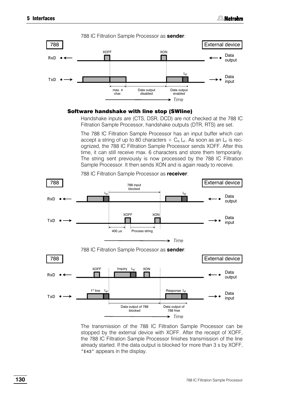 Metrohm 788 IC Filtration Sample Processor User Manual | Page 138 / 173