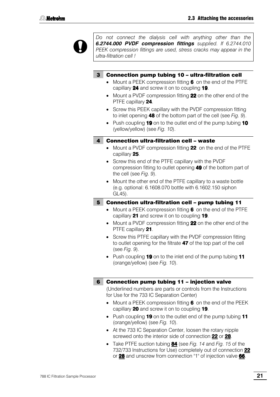 Metrohm 788 IC Filtration Sample Processor User Manual | Page 29 / 173