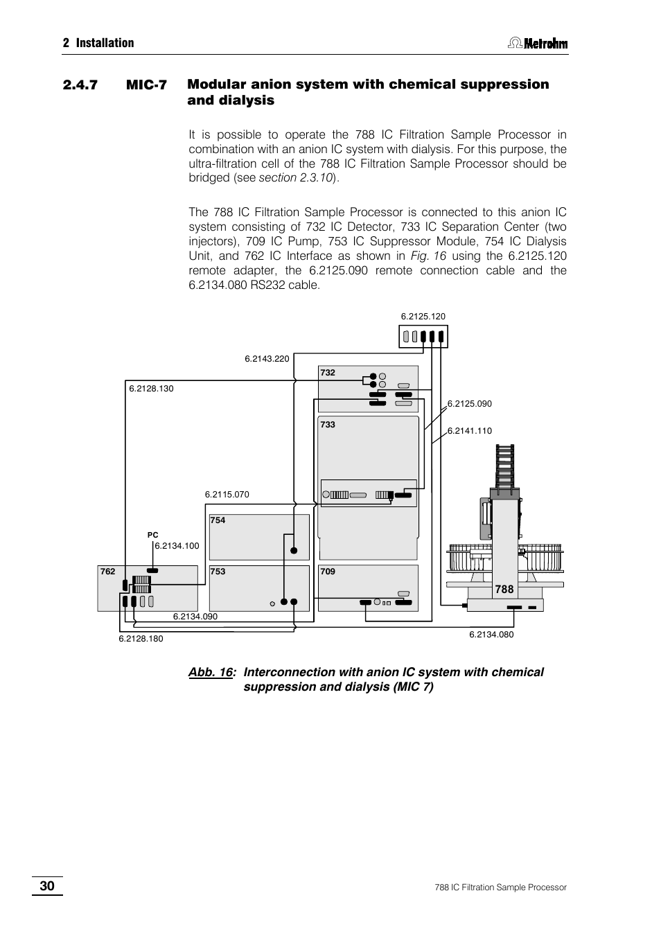 Metrohm 788 IC Filtration Sample Processor User Manual | Page 38 / 173