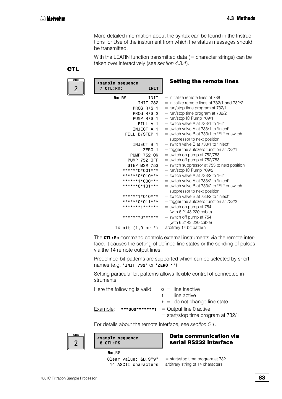 Metrohm 788 IC Filtration Sample Processor User Manual | Page 91 / 173