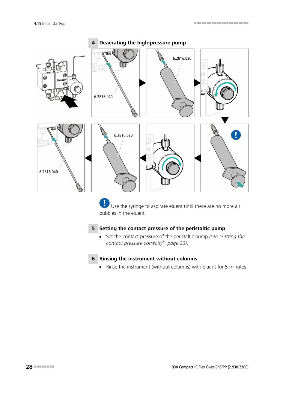 Metrohm 930 Compact IC Flex Oven/ChS/PP User Manual | Page 36 / 47