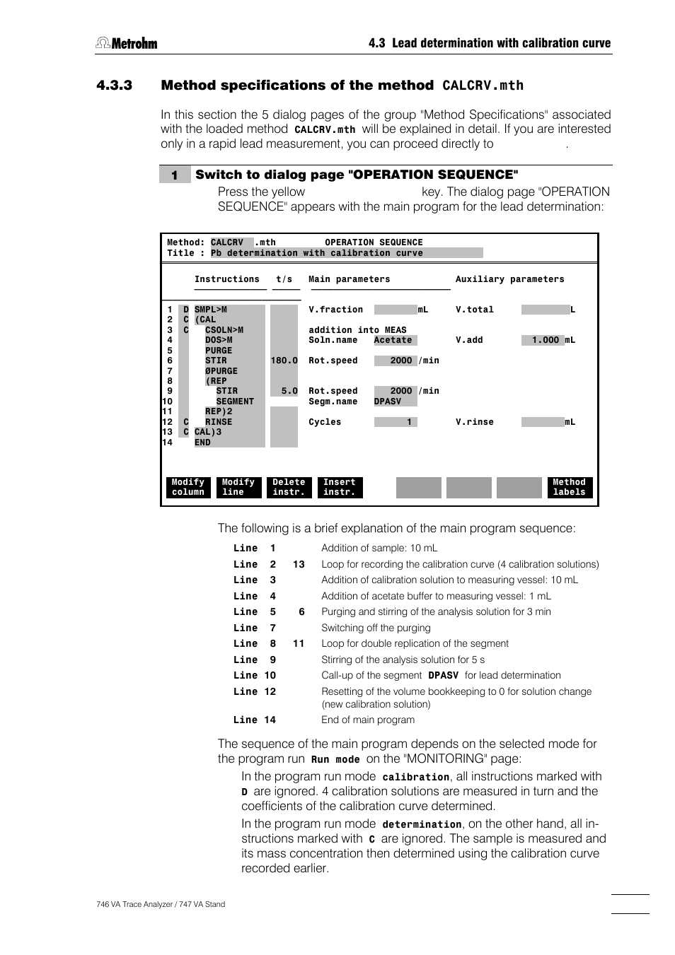 Metrohm 746 VA Trace Analyzer User Manual | Page 116 / 617